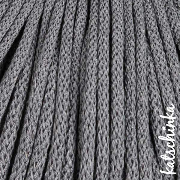 Strickschlauch Stonegrey Kordel Häkelschlauch 5mm für Schriftzug oder Hoodie