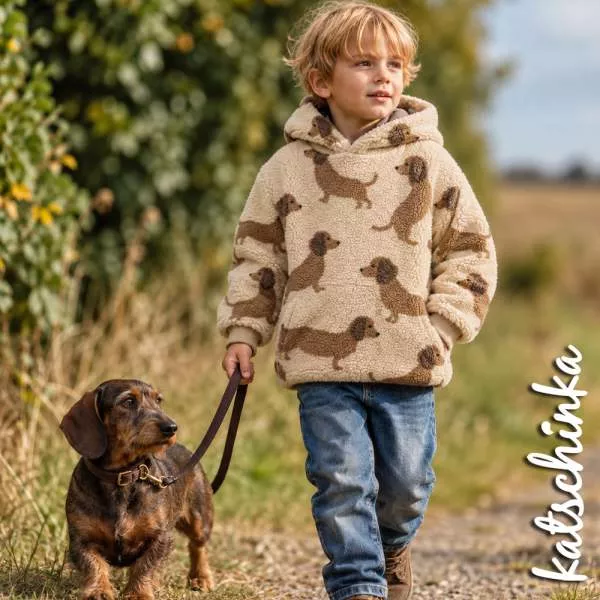 Teddystoff Dackel | Teddystoff | Teddy Plüschstoff