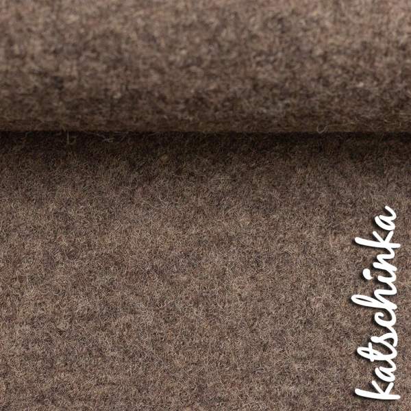 Wollstoff - Walk - beige meliert 1173