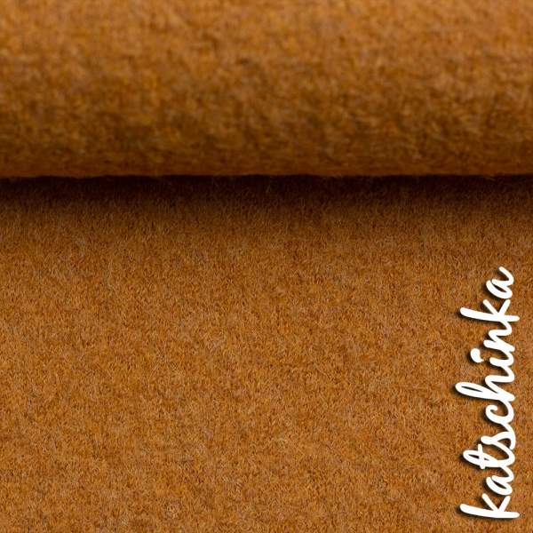 Wollstoff - Walk - goldgelb meliert 1314