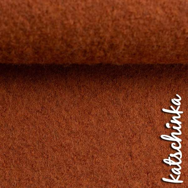Wollstoff - Walk - terracotta meliert 1714
