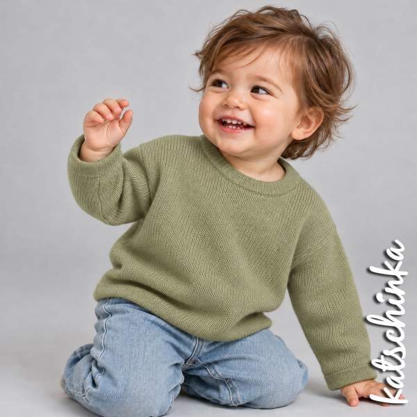 Babystrick | Baby Strickstoff | olive 026 Baby Strickstoff 100% Baumwolle Feinstrick Baby Knit Strickstoff Meterware