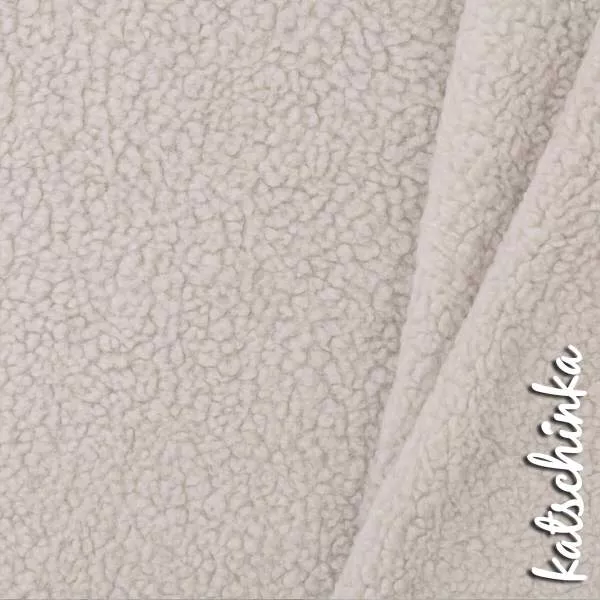 Baumwoll Teddystoff Teddyfleece kuschelig weich
