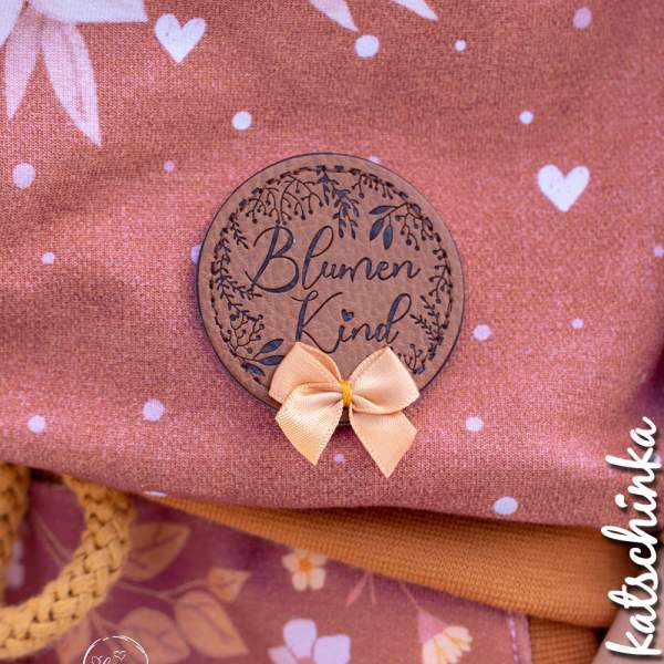 Bio Sommersweat #Boho Dots & Hearts jeansoptik