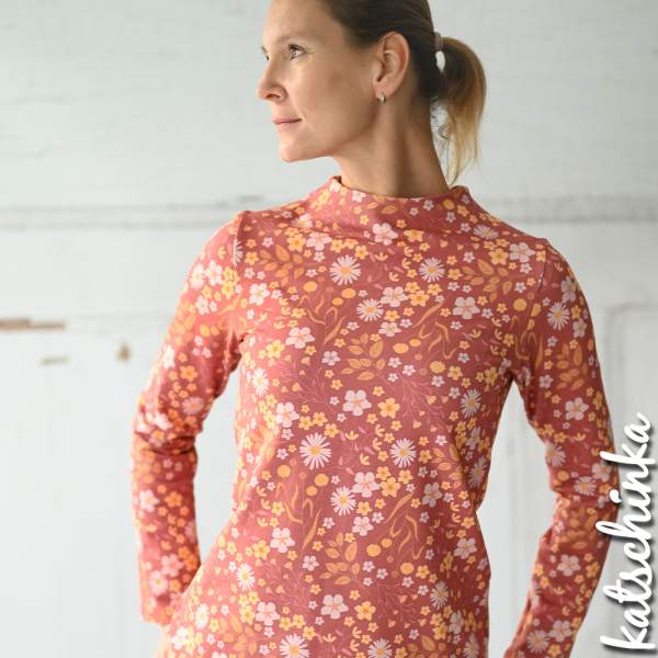Bio Sommersweat #Vintage Retro Flower