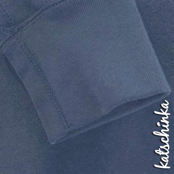 Bündchenstoff denim als formstabile Schlauchware