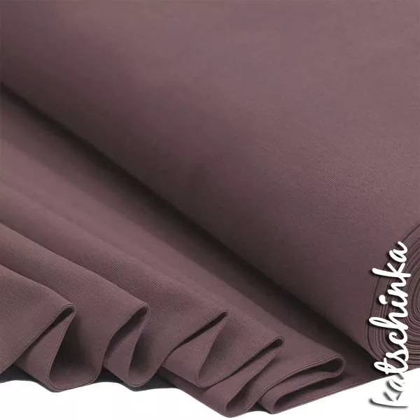 Bündchenstoff schwarz als elastische Schlauchware Meterware