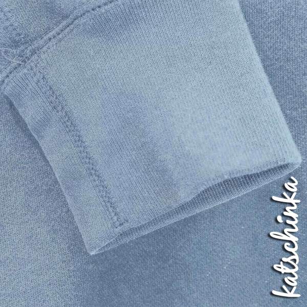 Bündchenstoff helle jeans als formstabile Schlauchware