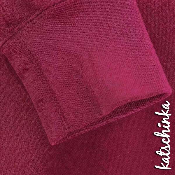 Bündchenstoff schwarz als formstabile Schlauchware