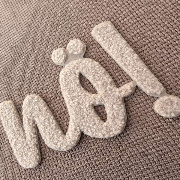 Loop-Patch / Chenille-Patch nö!
