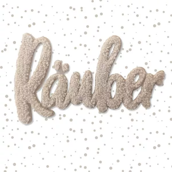 Loop-Patch / Chenille-Patch Räuber