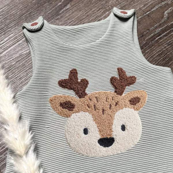 Detailaufnahme der weichen Chenille-Struktur