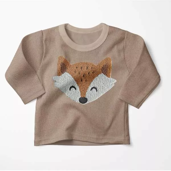 Loop-Patch / Chenille-Patch Fuchsi