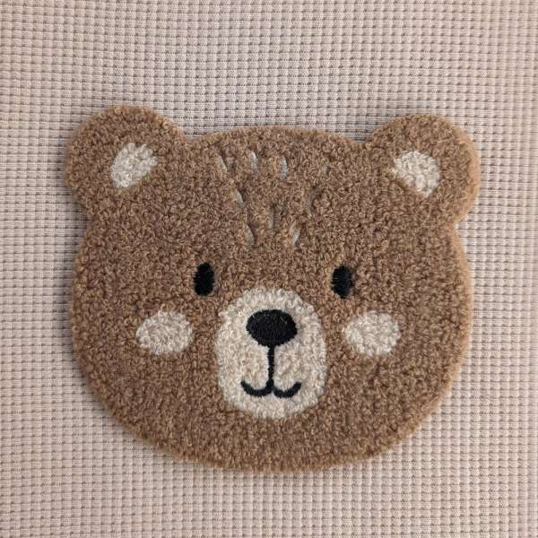Loop-Patch / Chenille-Patch Bär
