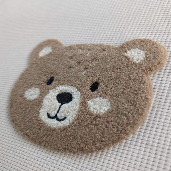 Loop-Patch / Chenille-Patch Bär