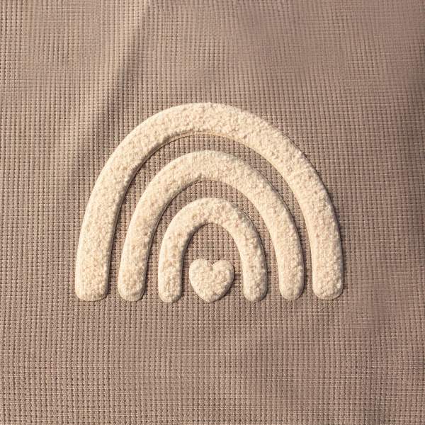 Loop-Patch / Chenille-Patch Regenbogen