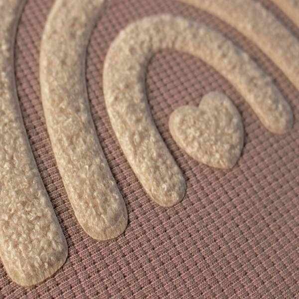 Loop-Patch / Chenille-Patch Regenbogen
