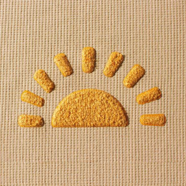Loop-Patch / Chenille-Patch Sonnenschein