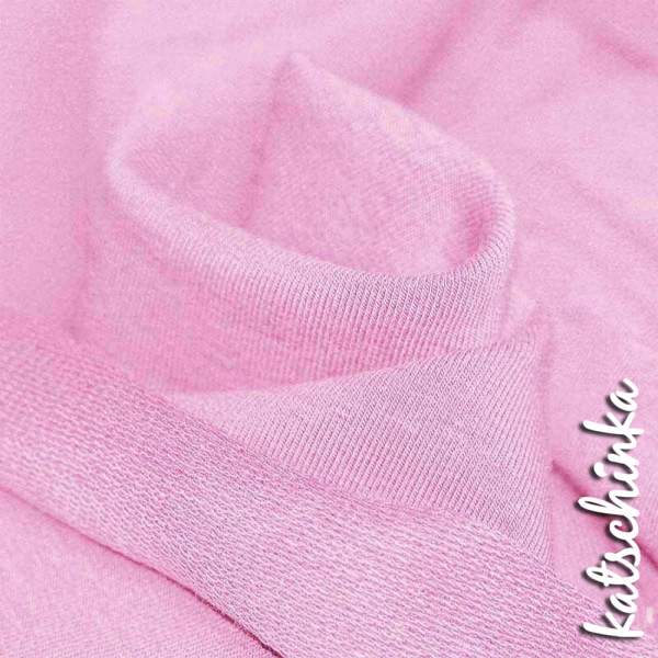 Sommersweat Stoff kardinal beereals Meterware – elastischer French Terry Sweatstoff