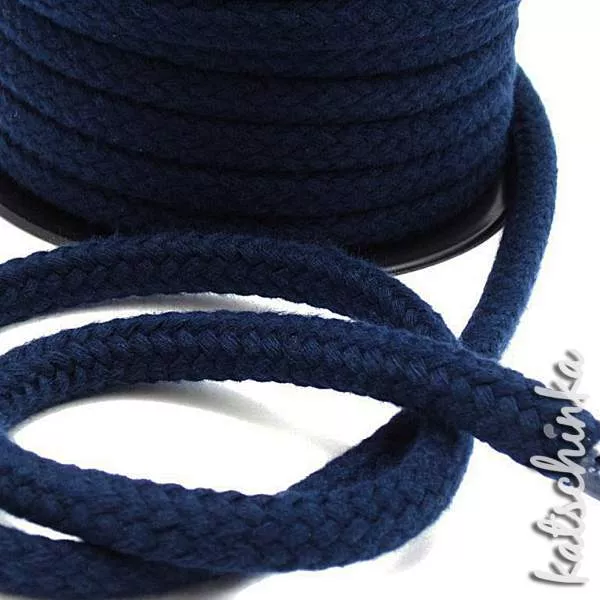 Kordel rund 10 mm dunkelblau