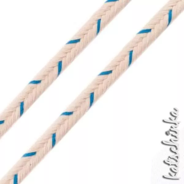 Fischgrät Baumwoll-Kordel 10 mm – Hochwertiges Hoodieband für Kleidung & Taschen