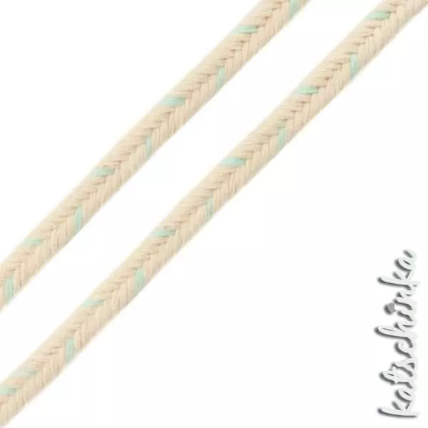 Fischgrät Baumwoll-Kordel 10 mm – Hochwertiges Hoodieband für Kleidung & Taschen