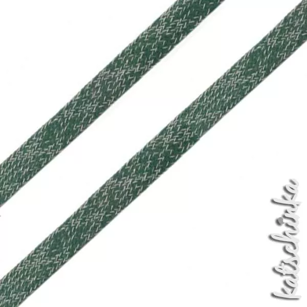 Flache Baumwoll-Kordel meliert 20 mm – Hochwertiges Hoodieband für Kleidung & Taschen