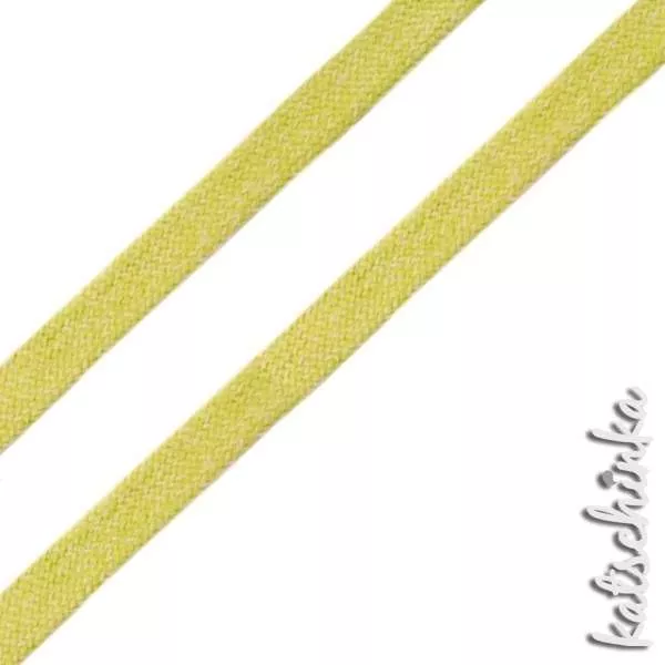 Flache Baumwoll-Kordel meliert 20 mm – Hochwertiges Hoodieband für Kleidung & Taschen