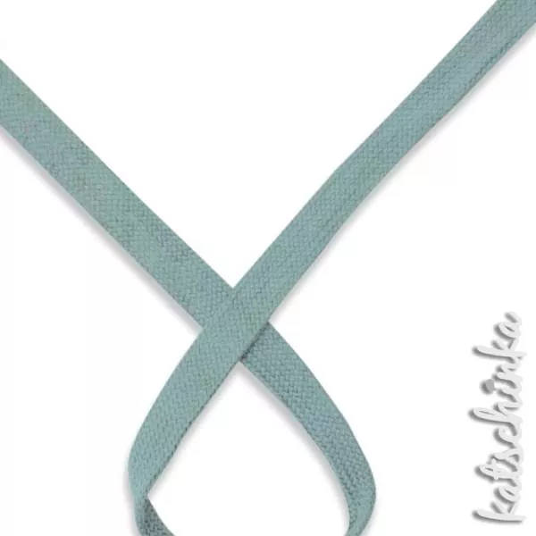 Flache Baumwoll-Kordel meliert 20 mm – Hochwertiges Hoodieband für Kleidung & Taschen