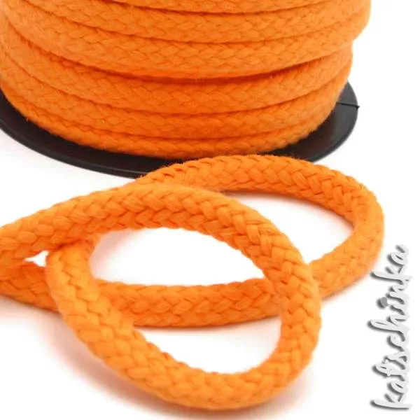 Kordel rund 10 mm orange