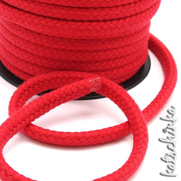 Kordel rund 10 mm rot