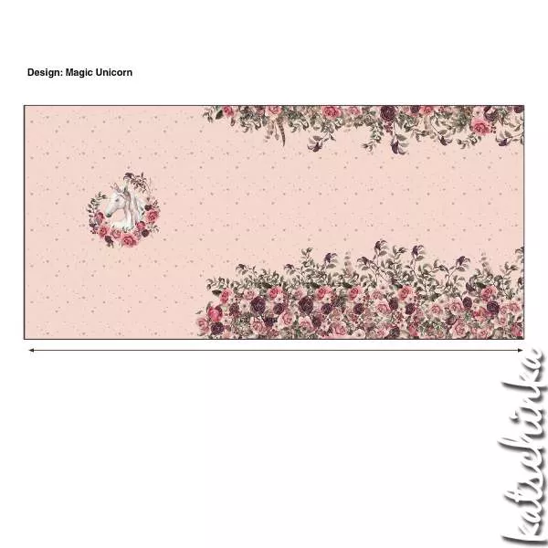 Bio Jersey Magic Unicorn lachsrosa