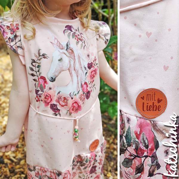 Bio Jersey Magic Unicorn lachsrosa