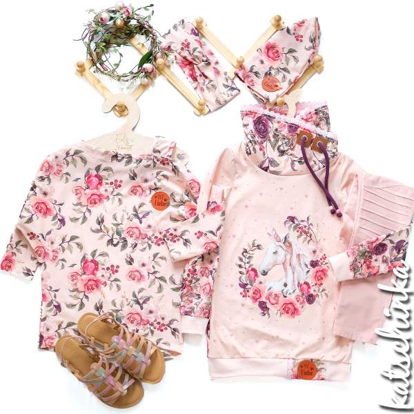 Bio Jersey Magic Unicorn lachsrosa