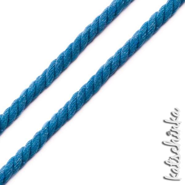 Gedrehte #Kordel rund 10 mm aqua