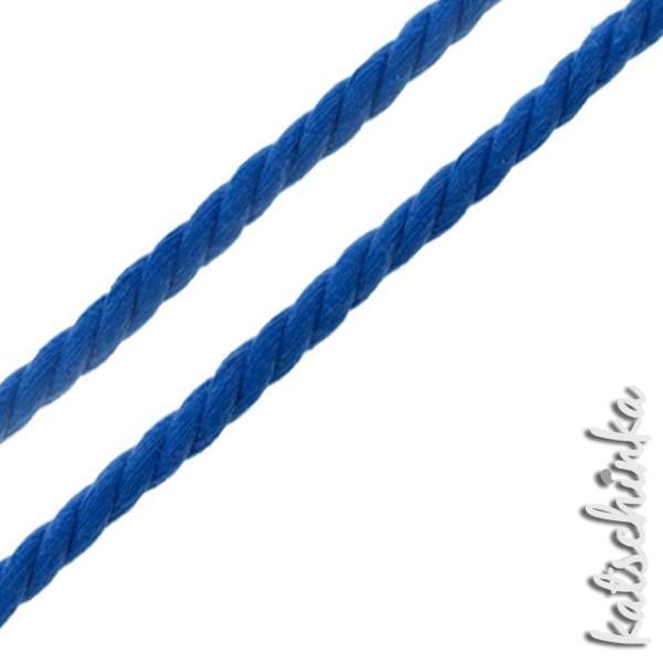 Gedrehte #Kordel rund 10 mm blau