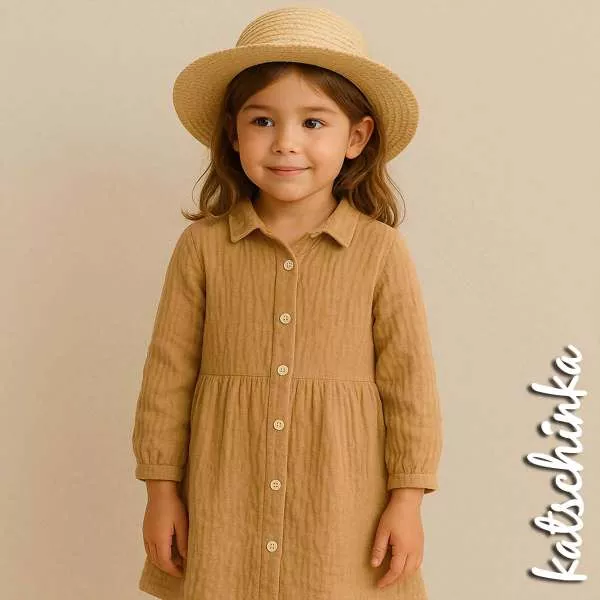 Musselin Double Gauze | caramel / camel 054