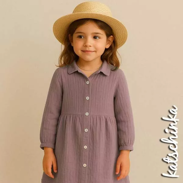 Musselin Double Gauze | altmauve 633