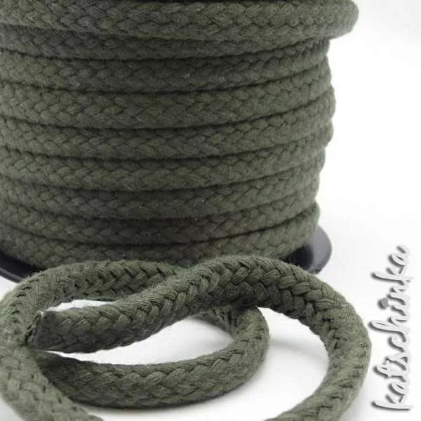 Kordel rund 10 mm navygrün