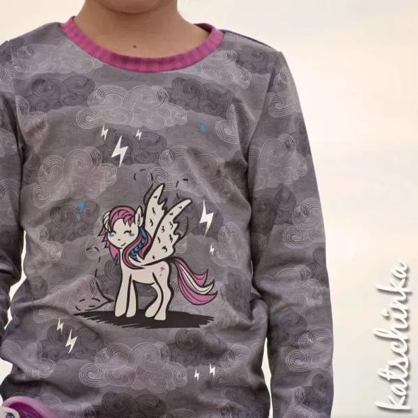 #Plottervorlage Miss Thunder- Plottdatei Pegasus / Pony / Pferd