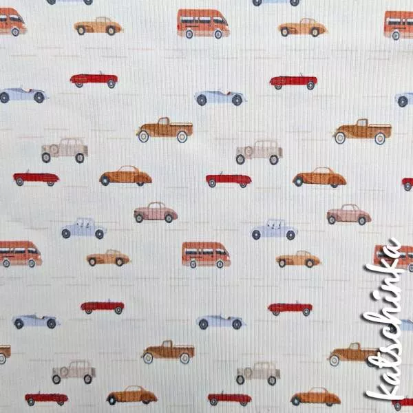 Ribjersey kleine Autos 128 schmale Rippen