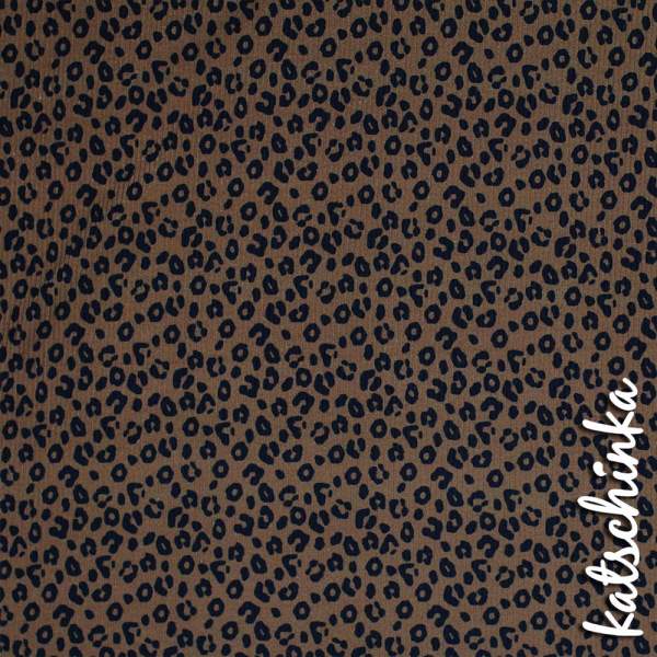Ribjersey Leo braun 502 schmale Rippen