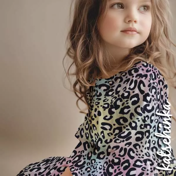 Ribjersey Leo Rainbow 0044 Rippjersey schmale Rippen