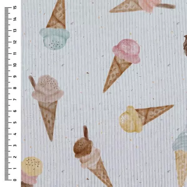 Ribjersey Summer-Ice 0048 Rippjersey schmale Rippen