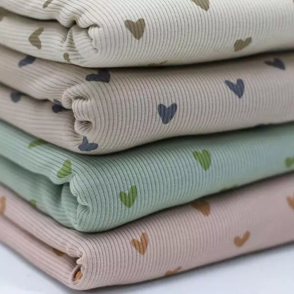 Ribjersey Herzen helllbeige 0512 schmale Rippen