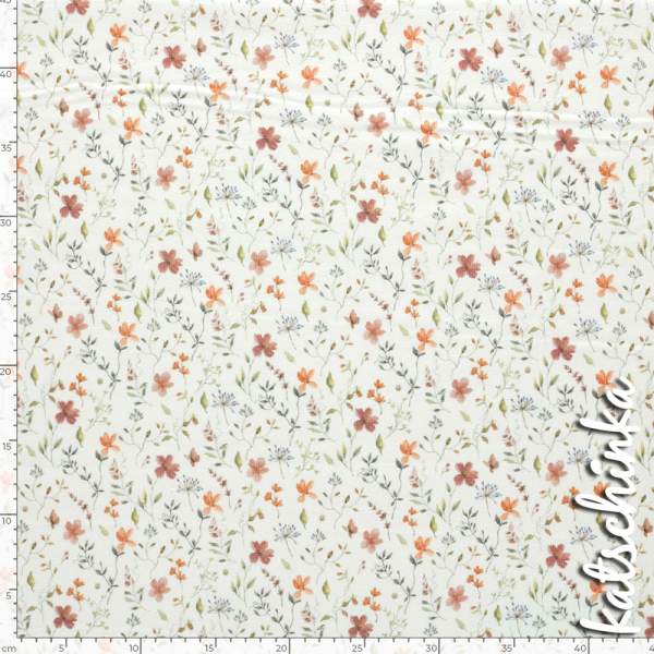 Ribjersey Blumenwiese 5504 schmale Rippen