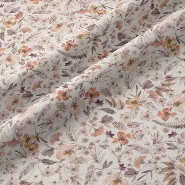 Ribjersey zarte Blumen 1726 schmale Rippen