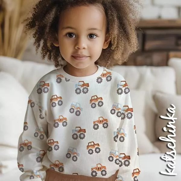 Ribjersey Monstertruck 7144 schmale Rippen