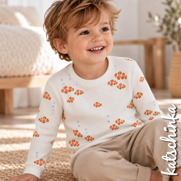Ribjersey Clownfische 7198 schmale Rippen