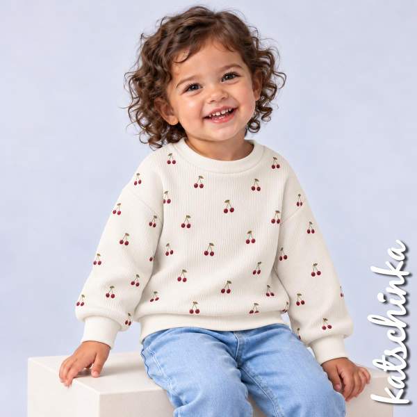 Ribjersey Fruchtgenuss Kirschen 7194 schmale Rippen